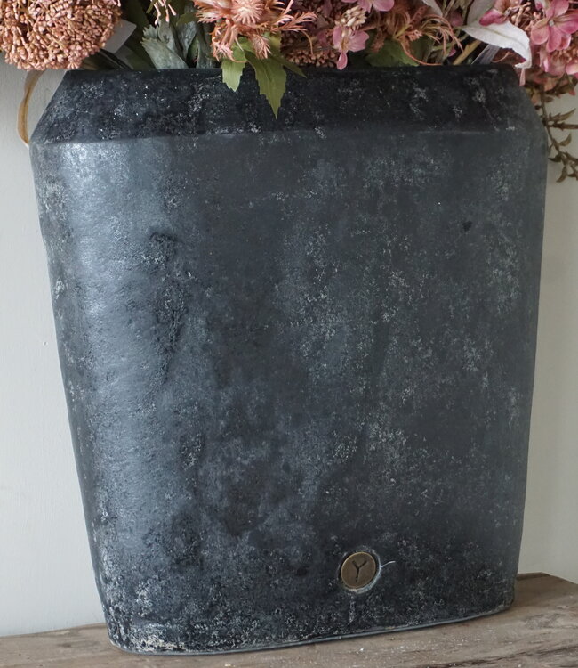 Brynxz Plantenbak Ovaal Deluxe | L | Basalt | H45xB44xD15 cm