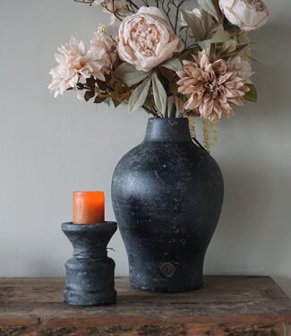 Brynxz Vaas Luxery | Basalt | H38 x D28 cm