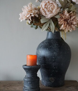 Brynxz Kandelaar Classic | Small | Basalt | H16 x D12 cm