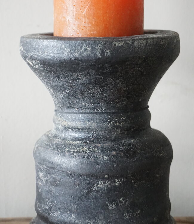 Brynxz Kandelaar Classic | Small | Basalt | H16 x D12 cm