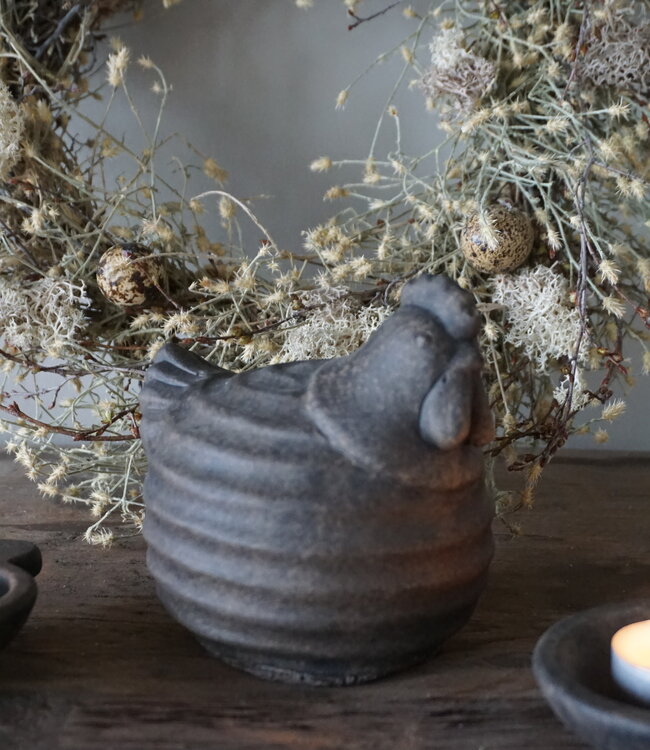 Brynxz Kip Met Strepen S | Steen | Majestic Brown