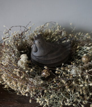 Brynxz Kip Met Strepen L | Steen | Majestic Brown