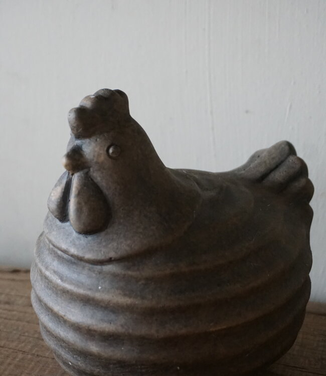 Brynxz Kip Met Strepen L | Steen | Majestic Brown