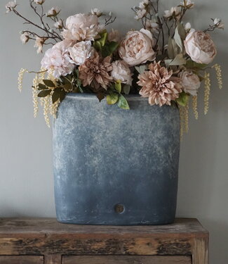 Brynxz Plantenbak Ovaal Grande | Ancient Clay | H45xB44xD16 cm