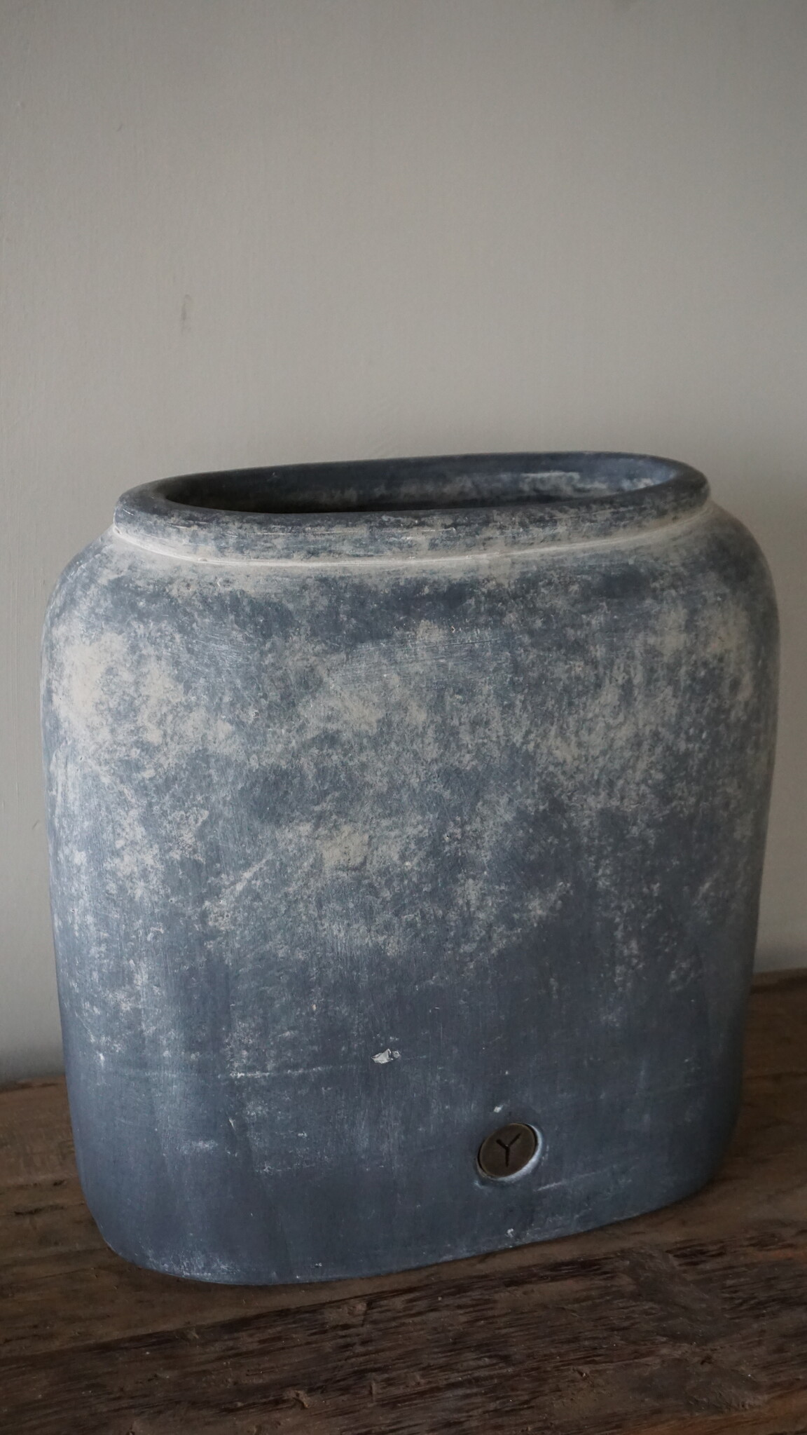 Brynxz Plantenbak Ovaal Grande | Ancient Clay | H36xB35xD15 cm