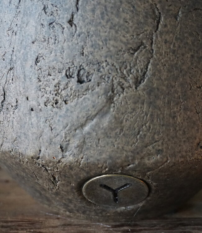 Brynxz Vaas Fles | Basic Lang | Majestic Brown | H35 x D13 cm