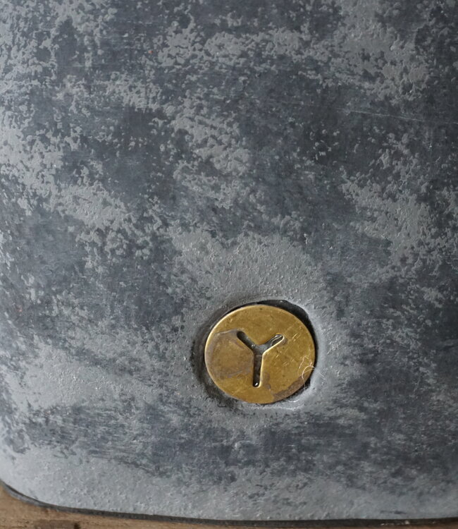 Brynxz Plantenbak Ovaal | Stone Black | H25xB24xD15 cm