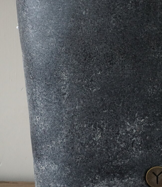 Brynxz Plantenbak Ovaal Deluxe | M | Basalt | H35xB34xD15 cm