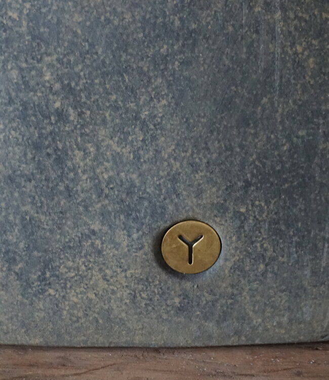 Brynxz Plantenbak Ovaal Grande | Ancient Earth | H36xB35xD15 cm