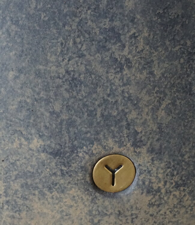 Brynxz Plantenbak Ovaal Grande | Ancient Earth | H45xB30xD16 cm