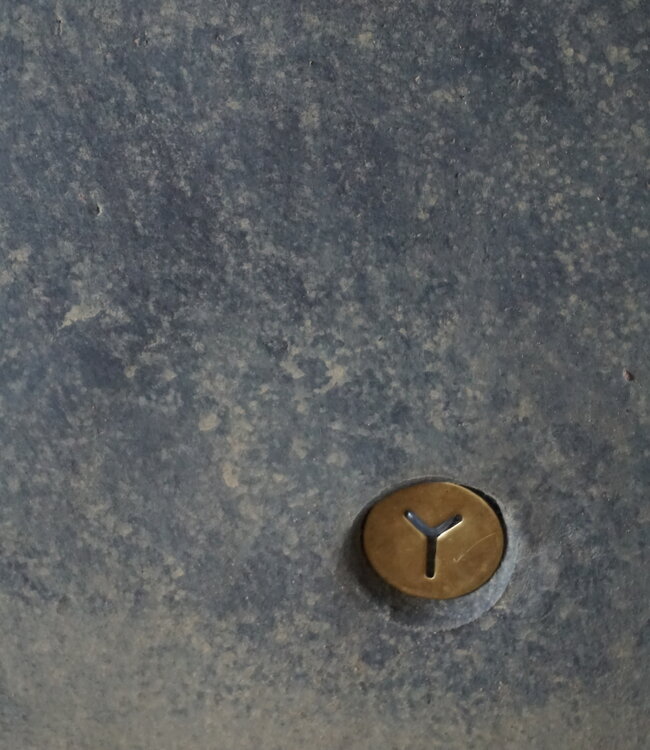 Brynxz Plantenbak Ovaal Grande | Ancient Earth | H45xB44xD16 cm