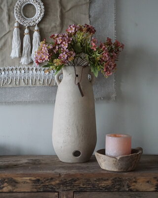 Brynxz Vaas Met 2 Oren | Majestic Taupe | H40 x D19 cm