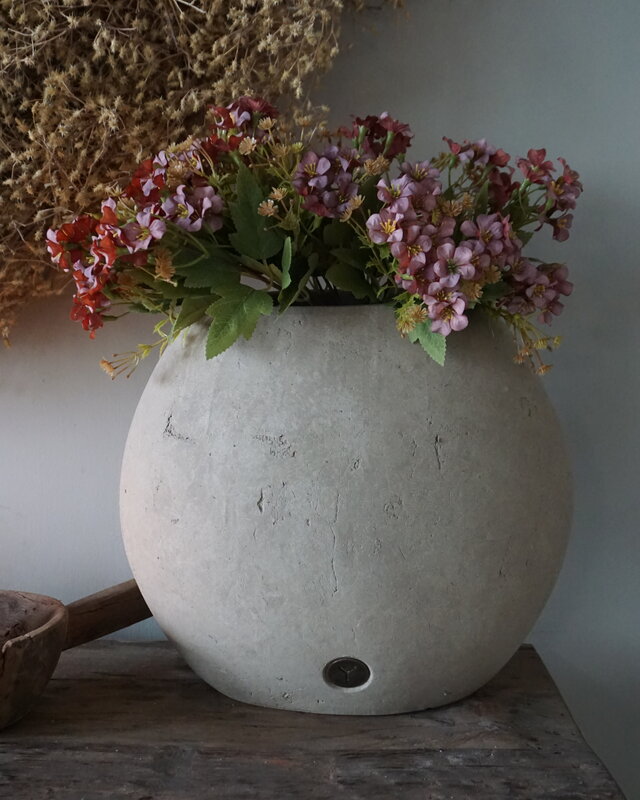 Brynxz Plantenbak Ovaal Moon | Majestic Taupe | 34x20x30 cm