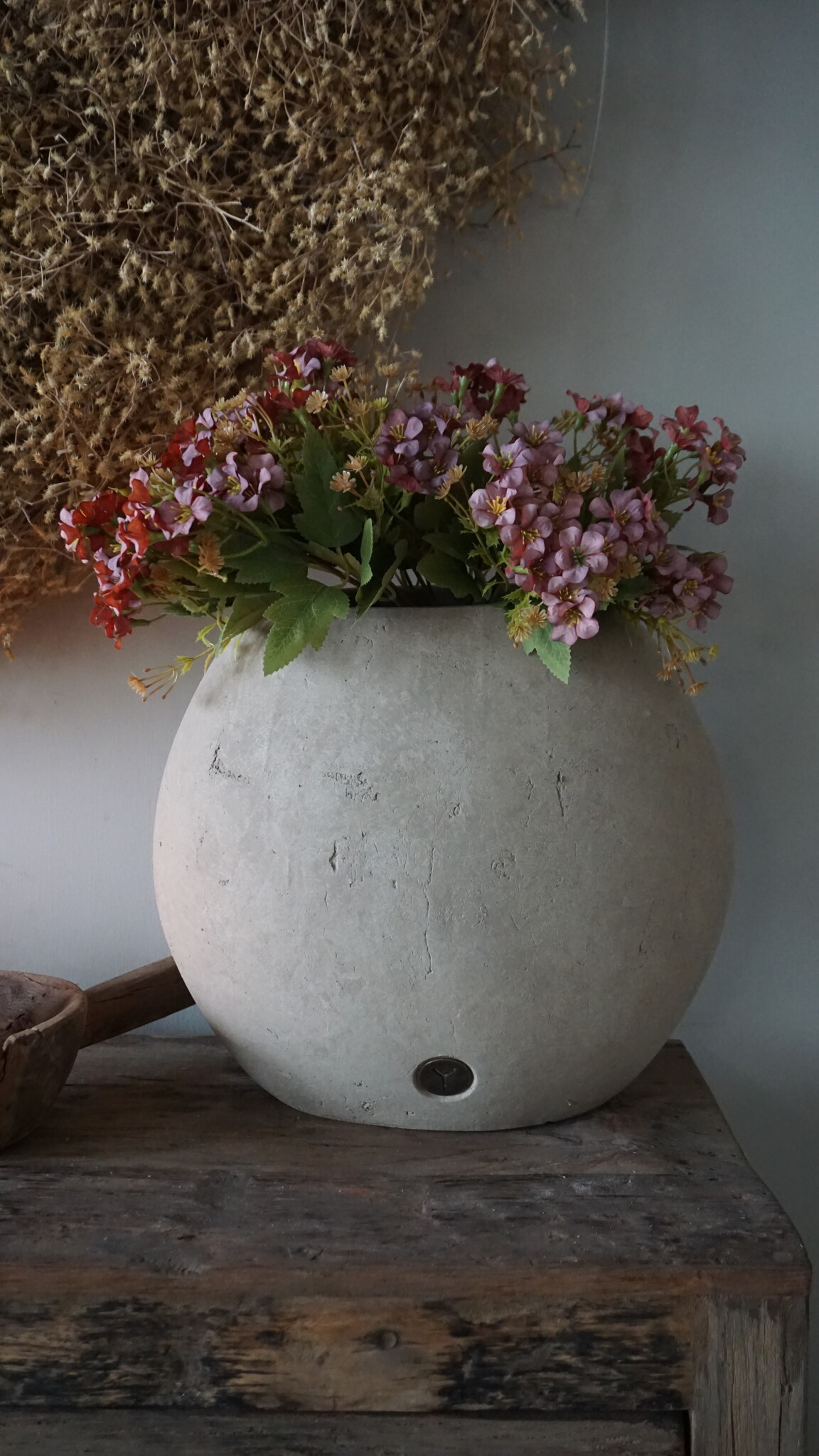 Brynxz Plantenbak Ovaal Moon | Majestic Taupe | 34x20x30 cm