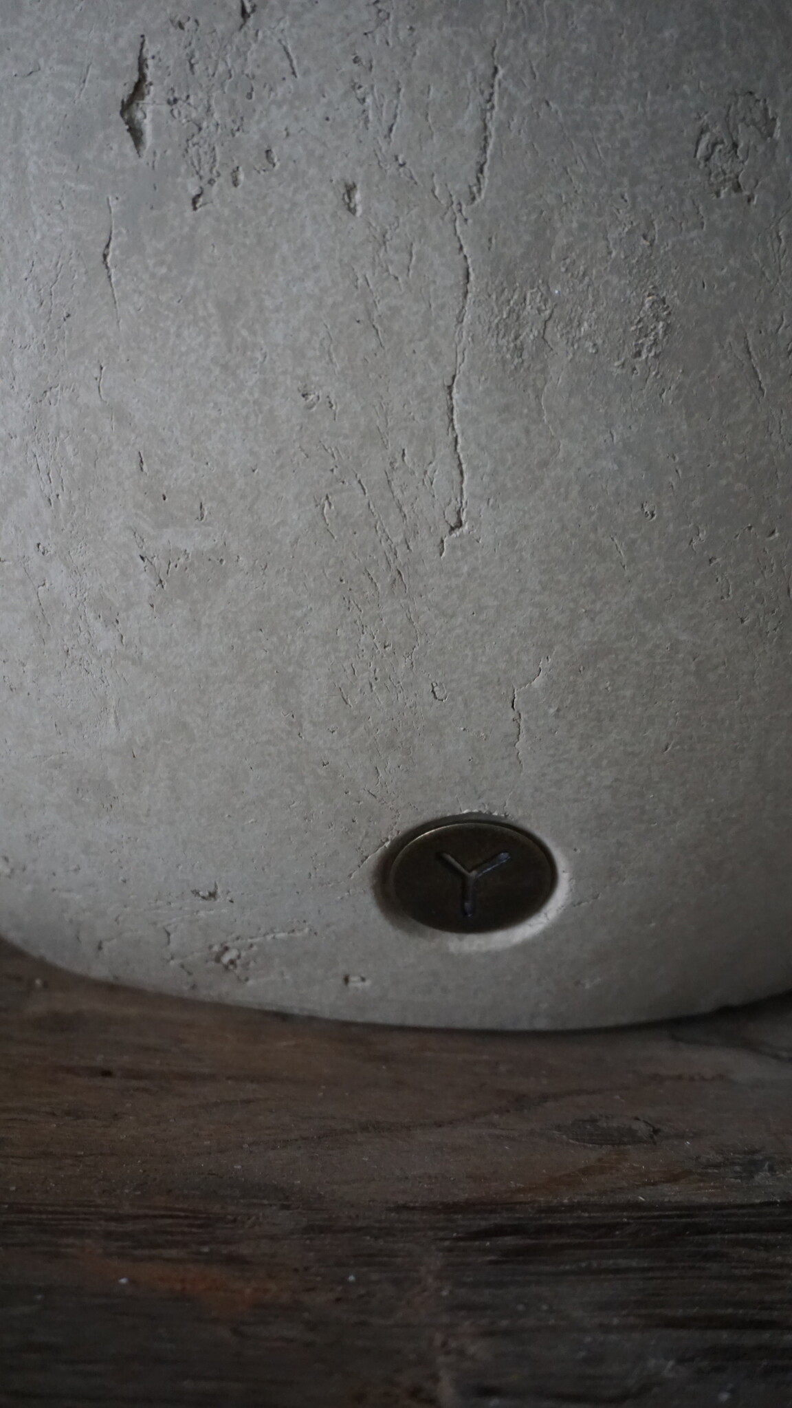 Brynxz Plantenbak Ovaal Moon | Majestic Taupe | 34x20x30 cm
