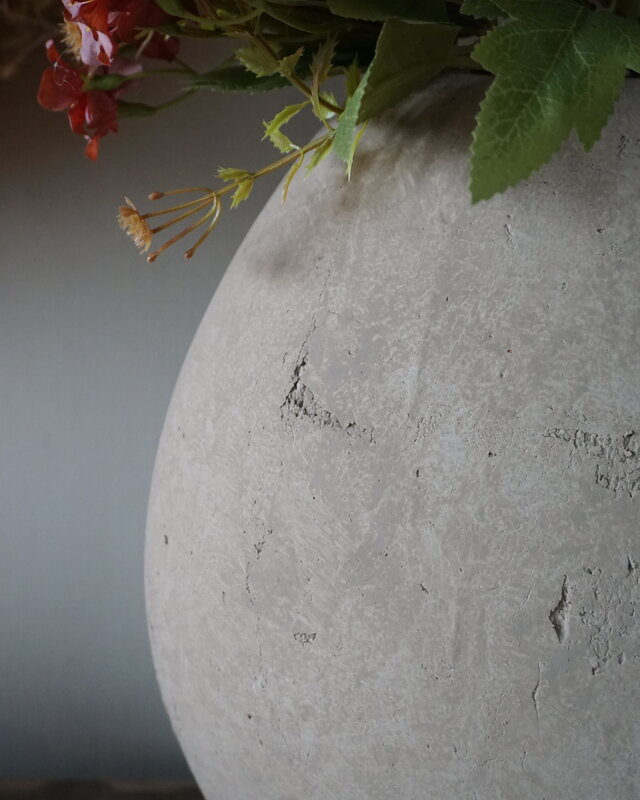 Brynxz Plantenbak Ovaal Moon | Majestic Taupe | 34x20x30 cm
