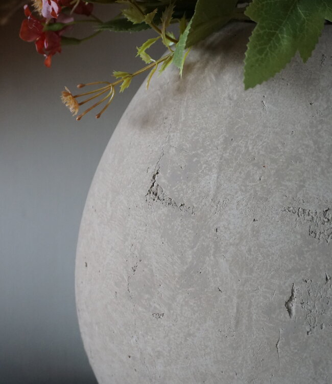 Brynxz Plantenbak Ovaal Moon | Majestic Taupe | 34x20x30 cm