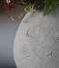 Brynxz Plantenbak Ovaal Moon | Majestic Taupe | 34x20x30 cm