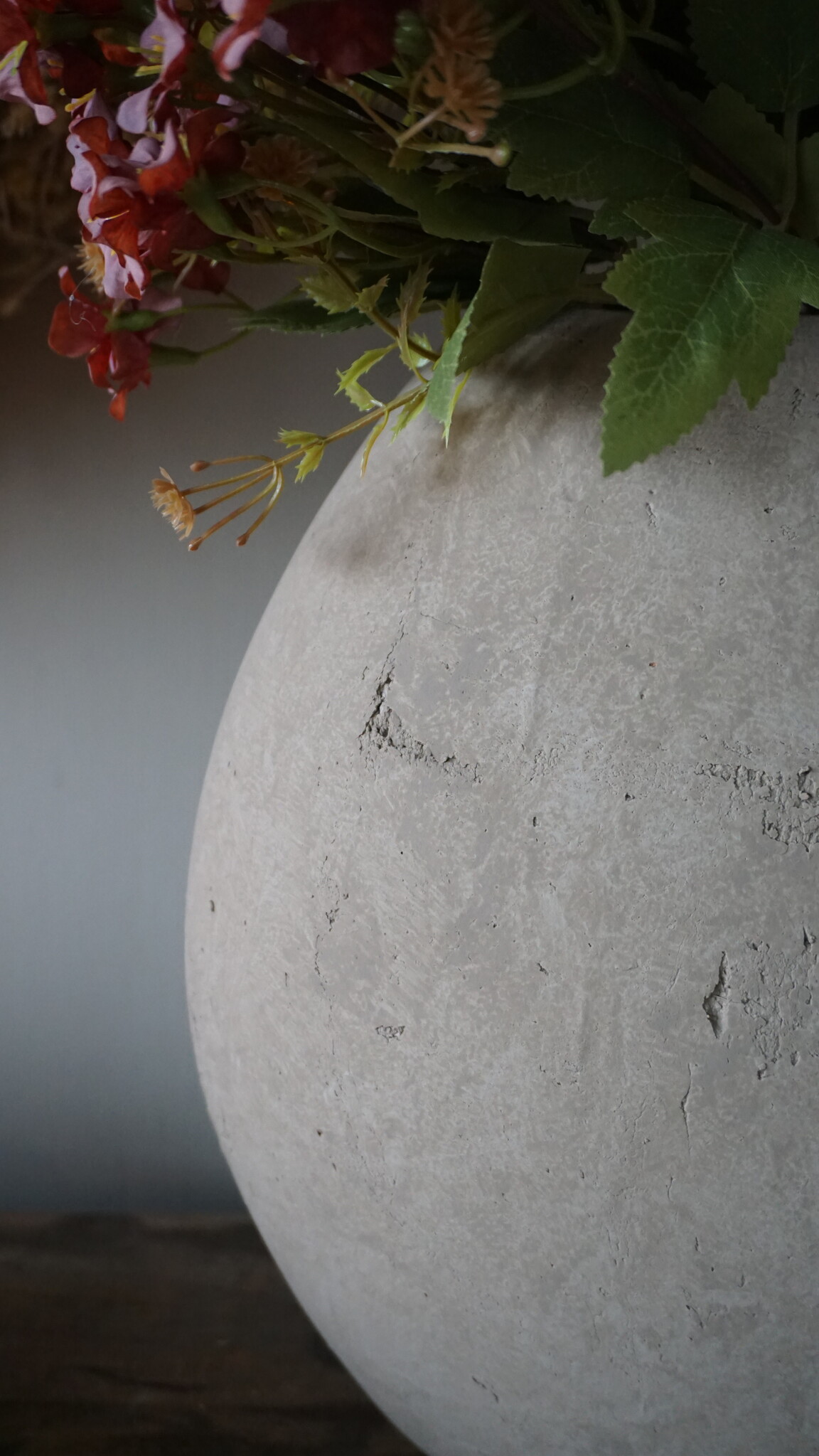 Brynxz Plantenbak Ovaal Moon | Majestic Taupe | 34x20x30 cm