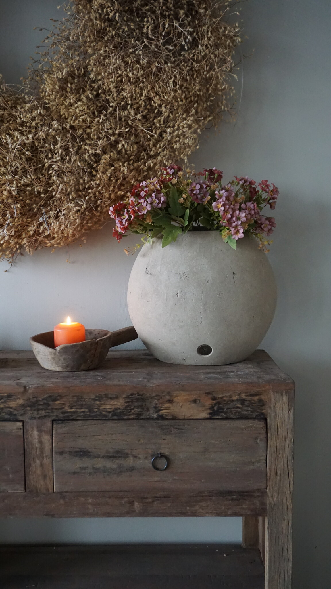 Brynxz Plantenbak Ovaal Moon | Majestic Taupe | 34x20x30 cm