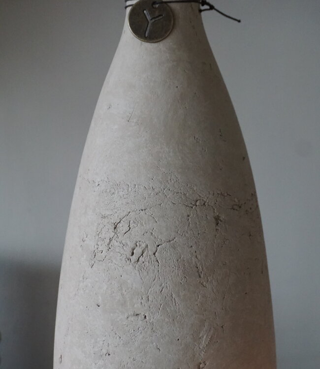 Brynxz Vaas Fles Basic | Majestic Taupe | H35 x D13 cm