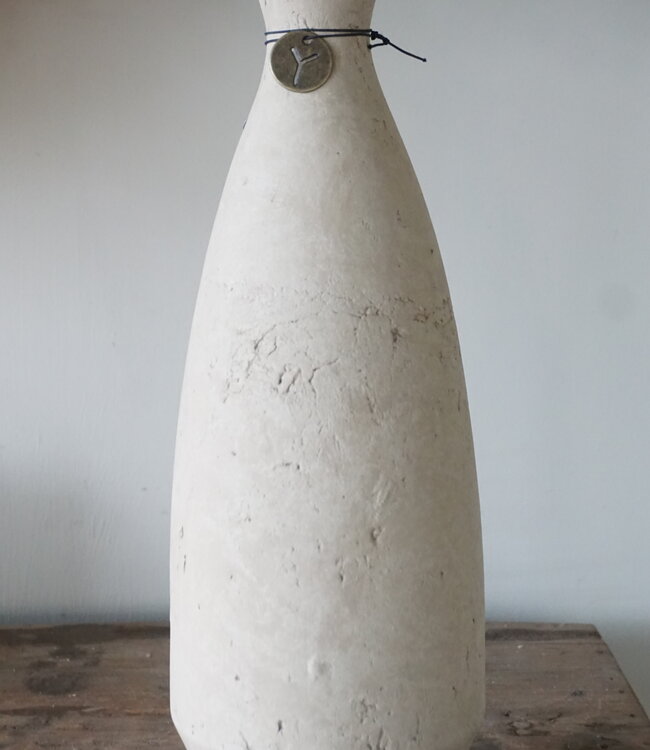 Brynxz Vaas Fles Basic | Majestic Taupe | H35 x D13 cm