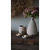 Kopjes In Houder | Set Van 6 | Majestic Taupe | H12 x D12 cm