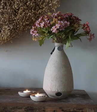 Brynxz Vaas Fles Basic | Majestic Taupe | H28 x D16 cm