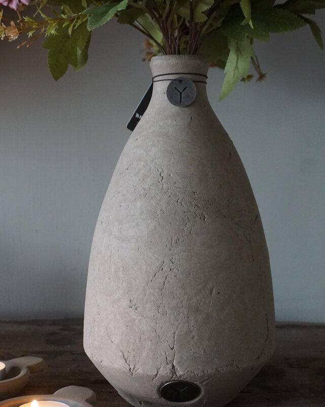 Brynxz Vaas Fles Basic | Majestic Taupe | H28 x D16 cm