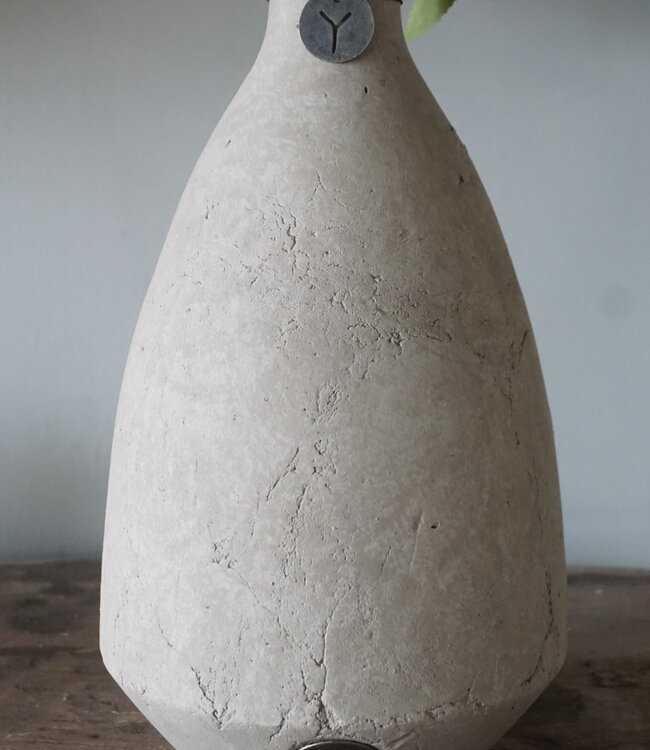 Brynxz Vaas Fles Basic | Majestic Taupe | H28 x D16 cm