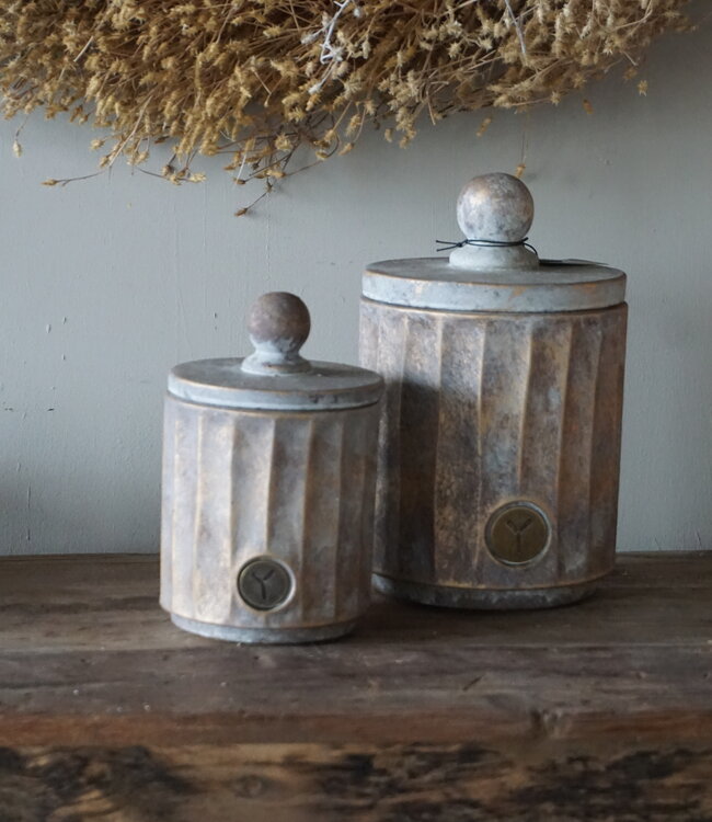 Brynxz Potjes Met Deksel | Set Van 2 | Jewel