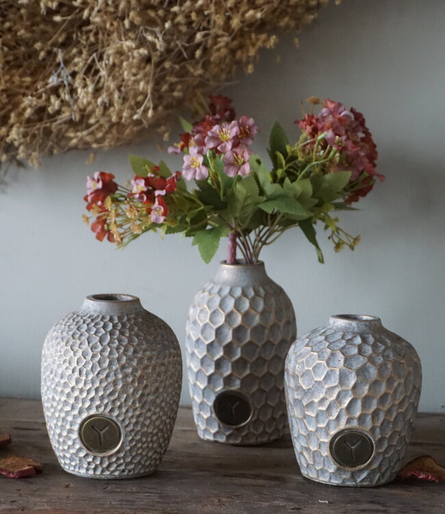 Brynxz Vazen Idylle | Relief | Set Van 3 | Jewel