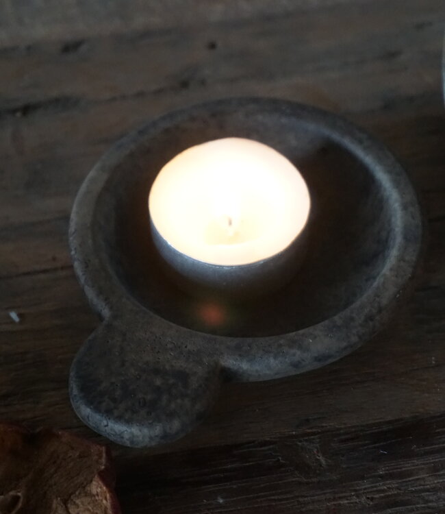 Brynxz Kopjes In Houder | Set Van 6 | Majestic Brown| H12 x D12 cm