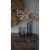 Vaas Flower | Glas | Taupe | H23 x D16 cm