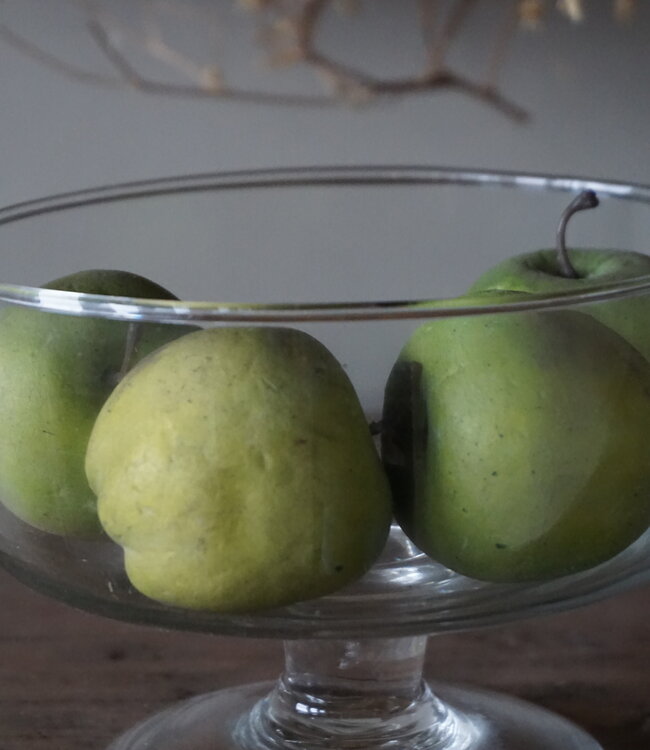 Rene Houtman Vaas Op Voet | Clear Glas | H10 x D14 cm