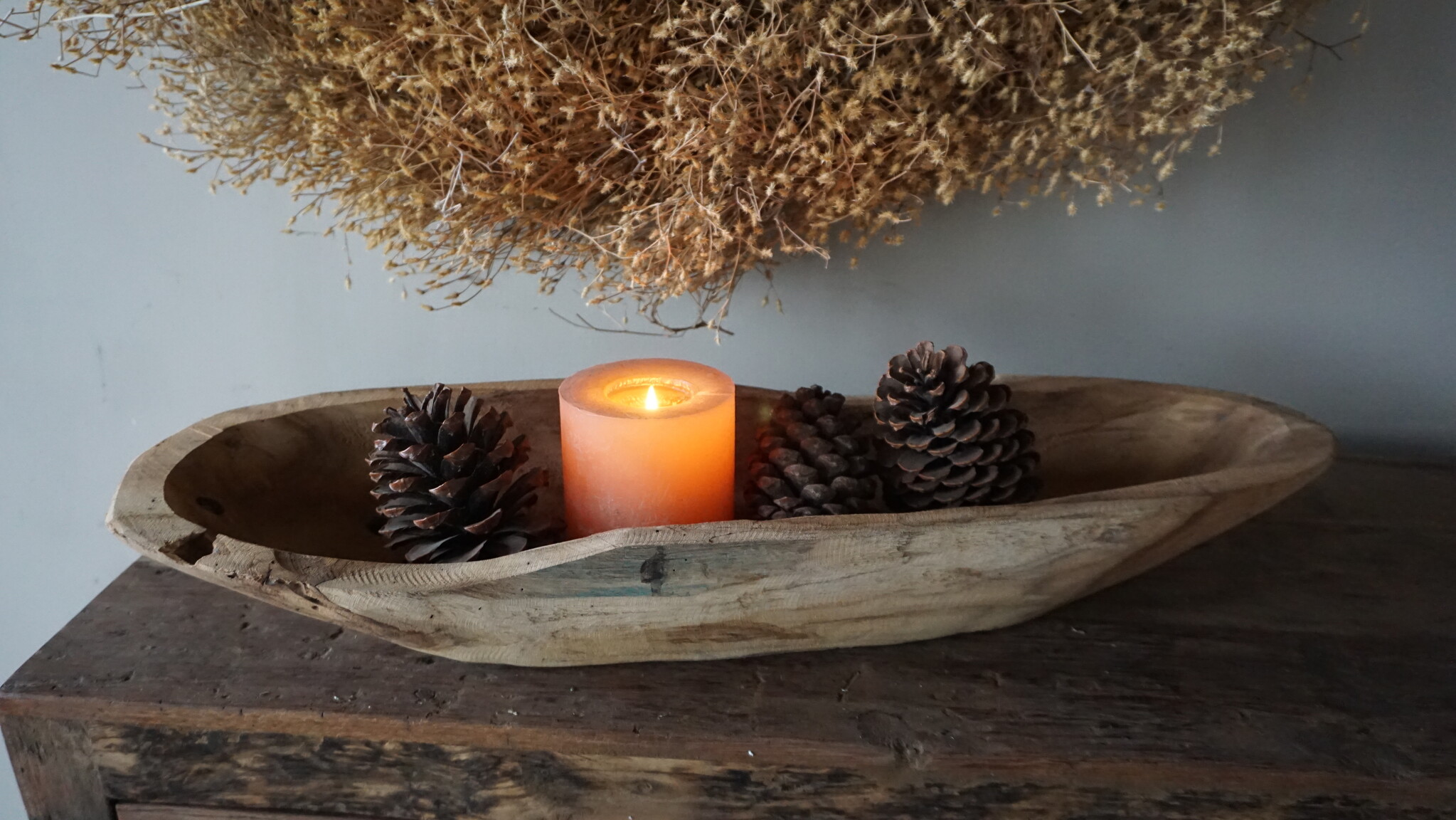 Rene Houtman Kom/Sleutelbak Teak | Sloophout | H9xB71xD21 cm