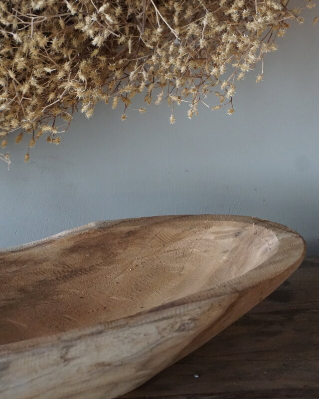 Rene Houtman Kom/Sleutelbak Teak | Sloophout | H9xB71xD21 cm