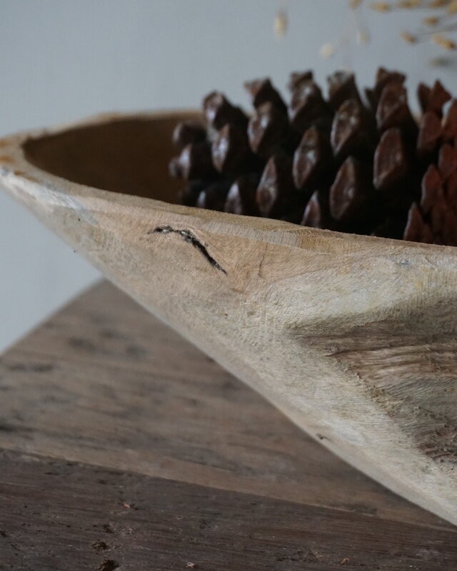 Rene Houtman Kom/Sleutelbak Teak | Sloophout | H9xB71xD23 cm