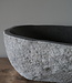 Rene Houtman Medium Stenen Waskom + Spoelgat | H14xB39xD34 cm