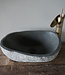 Rene Houtman Medium Stenen Waskom + Spoelgat | H14xB39xD34 cm