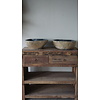 Waskom Rivierkom | Set Van 2 | H15 x B42 x D31 cm