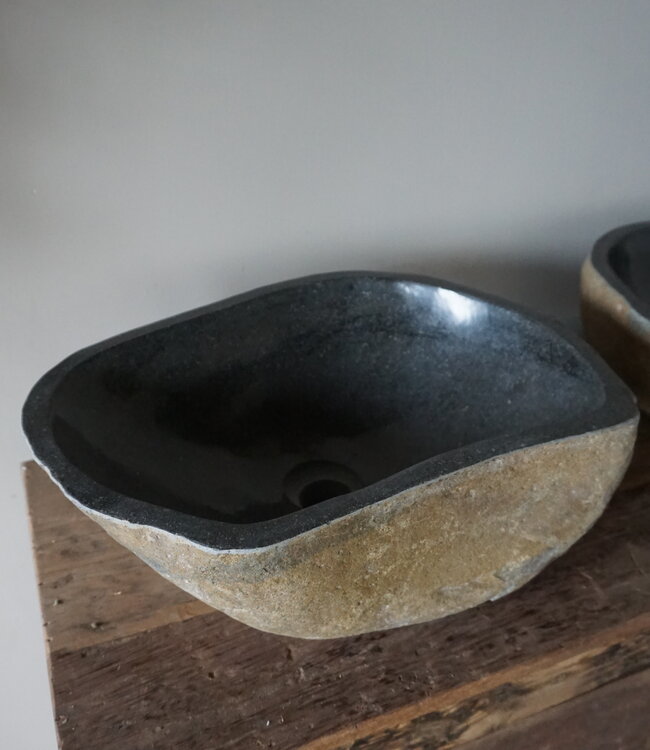 Rene Houtman Waskom Rivierkom | Set Van 2 | H15 x B42 x D31 cm