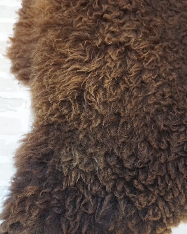 Rene Houtman Schapenvacht Bruin | L128 x B90 cm