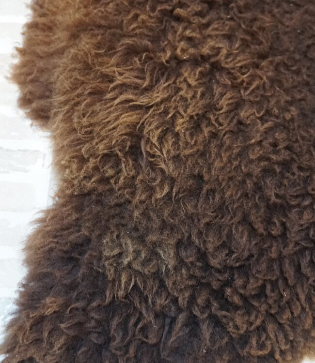 Rene Houtman Schapenvacht Bruin | L128 x B90 cm