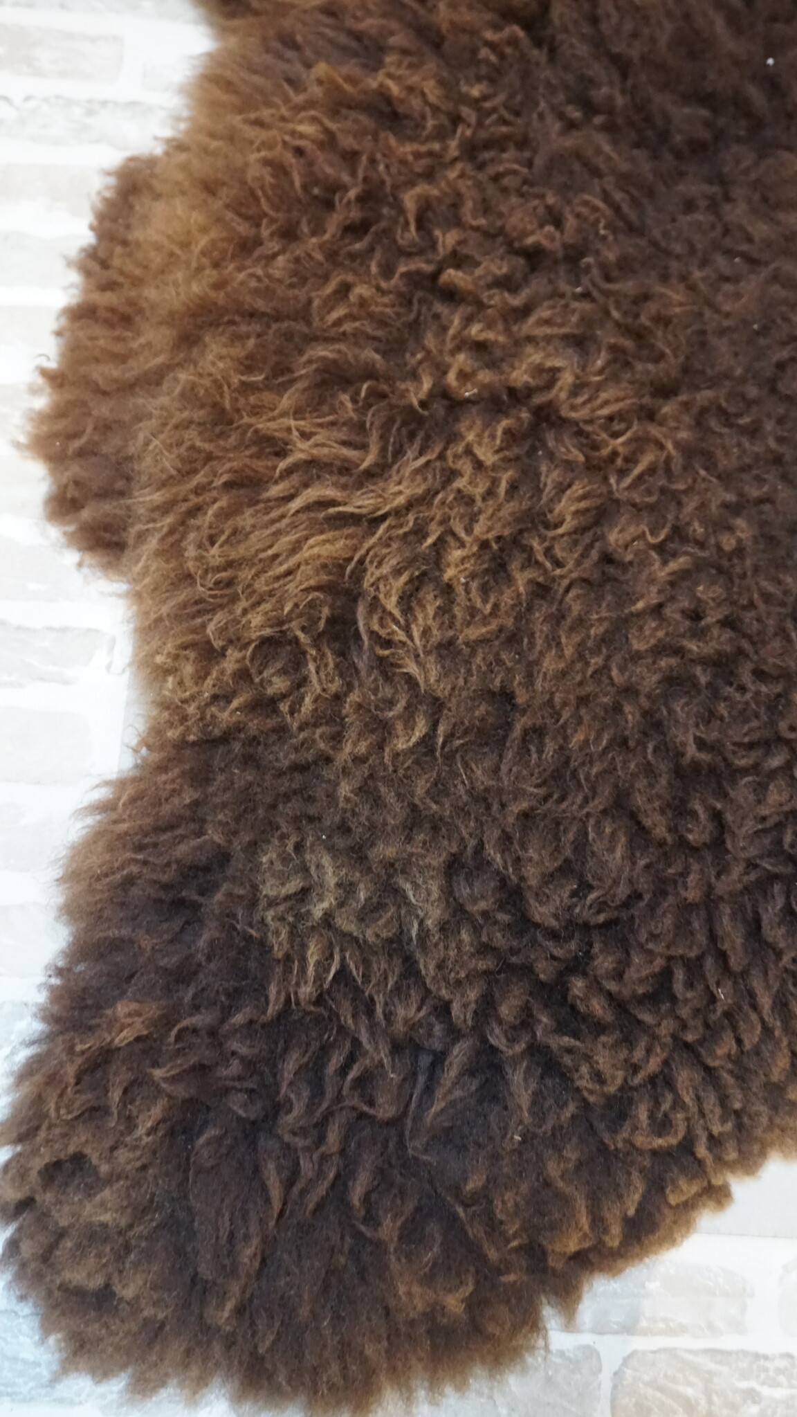 Rene Houtman Schapenvacht Bruin | L128 x B90 cm