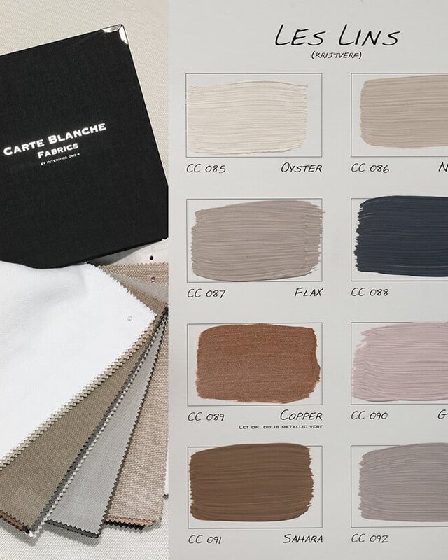 Carte Colori Calcare Italia kalkverf - Oyster