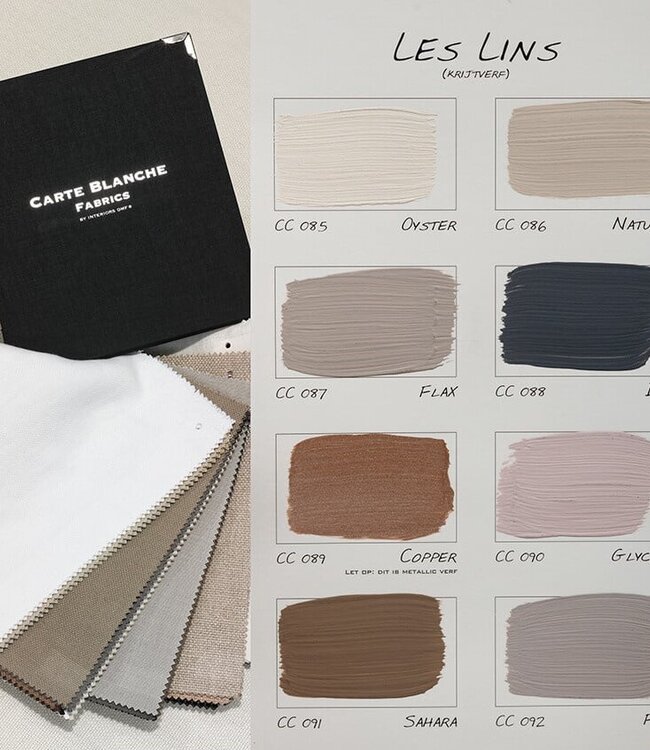 Carte Colori Calcare Italia kalkverf - Oyster