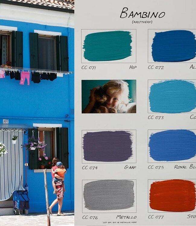 Carte Colori Calcare Italia kalkverf - Alain