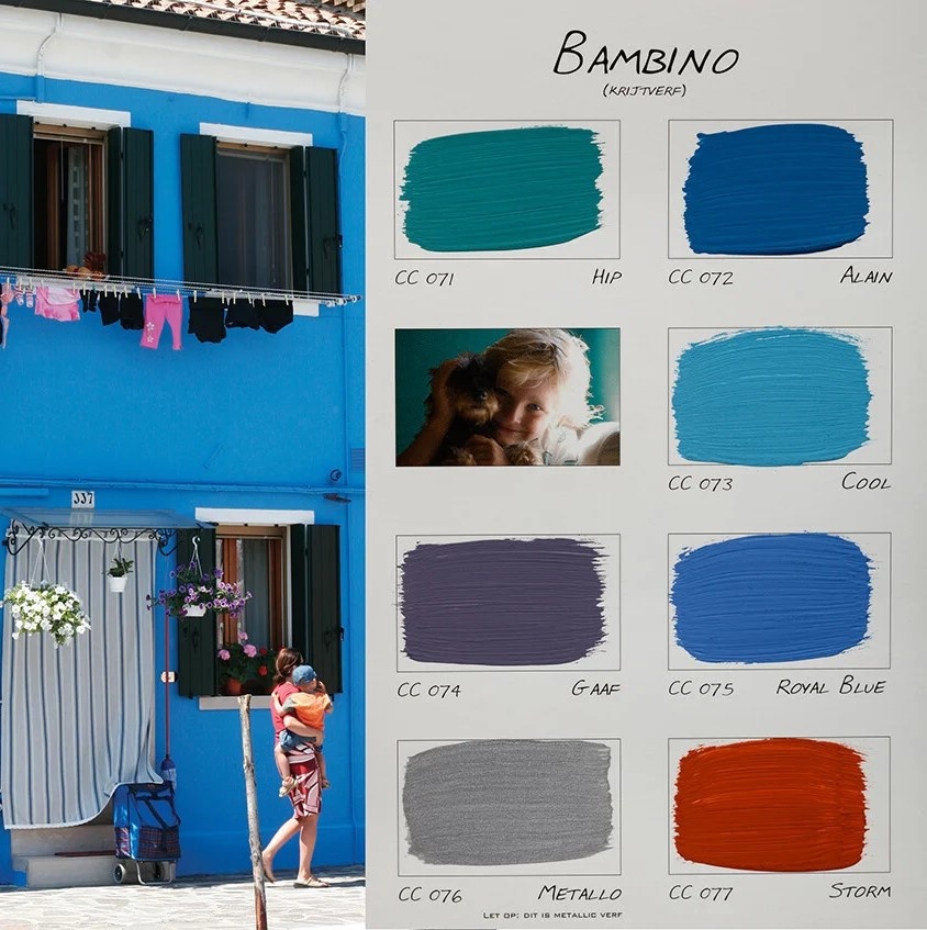 Carte Colori Calcare Italia kalkverf - Alain