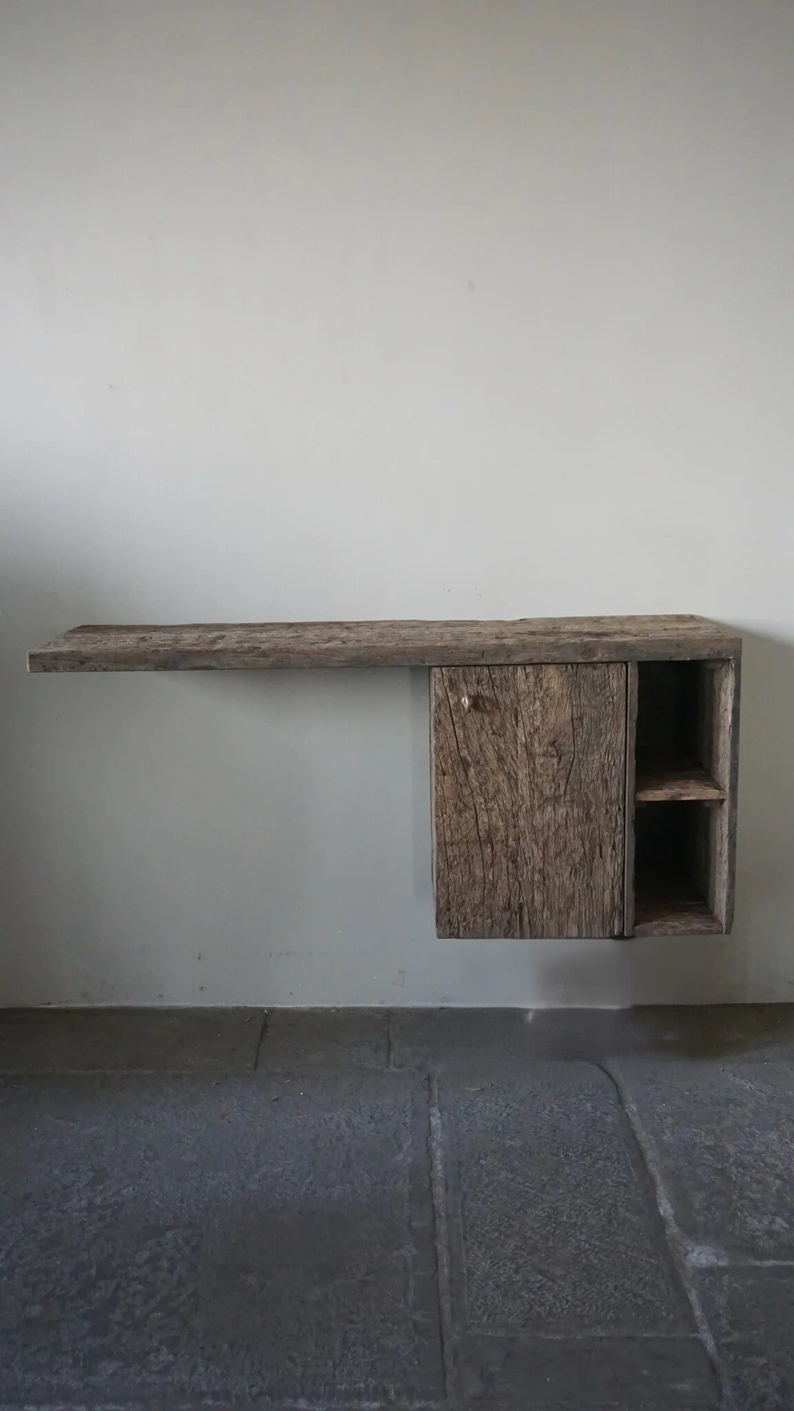 Rene Houtman Zwevend Toiletmeubel Lieke | Geborsteld Eikenhout